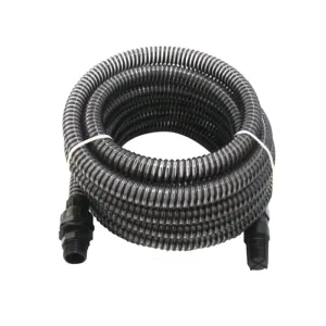 Anti abrasin High Pressure Heat Resistant Corrugated Flexible PVC Reinforced Farm Irrigation Discharge Fittings