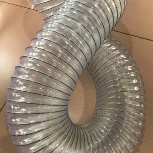 Antistatic Corrugated Tube PVC Steel Wire Spiral Suction Pipe Reinforced Air Duct Tube Hose