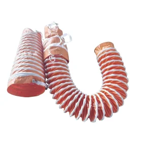 Antistatic PVC Flexible Duct Canvas PVC Hose Flexible Duct with Bag
