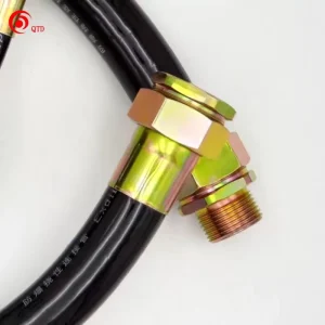 Auto Air Conditioning High Pressure Synthetic Oil Resistant Flexible Rubber Hoses with Cutting Service