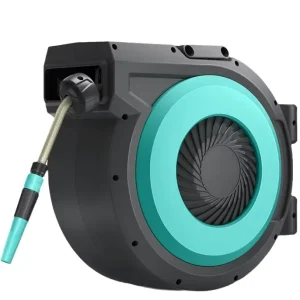 Automatic Retracting Engineering Plastics Water Hose for Car Washing High Pressure Nozzle Household Wall Mounted Powerful