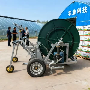 Automatic Stainless Steel Boom Truss Hose Reel Irrigation Machine Farm Irrigation Equipment Water Sprinkler Hose Reel Irrigator