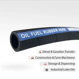 Automotive Fuel Pipe Flexible Oil Resistant Gas Diesel Oil Transfer Hose Rubber Hose Manufacturer
