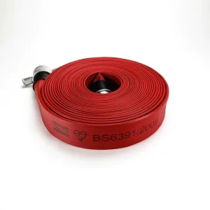 BS6391 Certified Lay Flat Hose Durable Layer Fire Hose for Fire Fighting Equipment