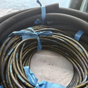 BSEN857 1SC/2SC High Pressure Steel Wire Braided NBR/CIP Steel Ultra-flexible Hydraulic Systems Hose