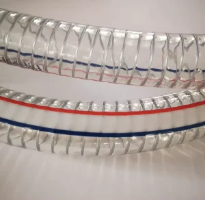 Bangtuo Brand Transparent PVC Wire Flexible Rubber Hose for Water Hoses