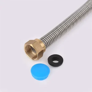 Bathroom Accessories Corrugated Stainless Steel Tube Metal Hose