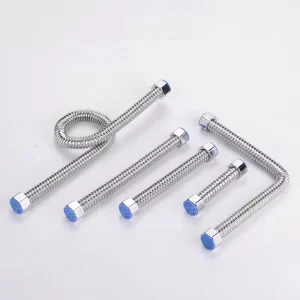 Bathroom Kitchen Piping Corrugated Pipe 304 Water Hose Stainless Steel Pipe for Plumbing