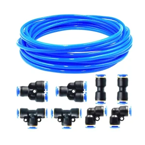 Bathtub Parts Plastic Pneumatic Tube Pipe PU Air Hose with Quick Connector