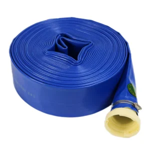 2 4 6 8 Inch PVC Layflat Hose Flexible Pump Discharge Lay Flat Water Hose
