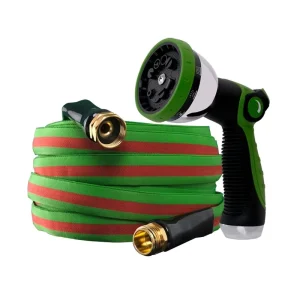 Best Selling Fabric Garden Hose BSCI Certified Custom Flat Cloth Water Hose From Factory