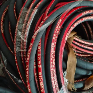 Best Selling High Pressure EPDM Steam Rubber Hose Flexible Corrugated Braided with Steel Wire Reinforcement NBR Material