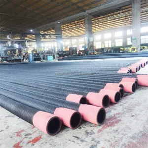 Black EPDM Rubber Hose 19mm High Strength Durable for Industrial Mining Water Supply and Dredging