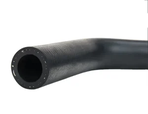 Black Fuel Hose for Automobiles Oil Resistant Rubber Customized Cutting Service Flexible Weaving