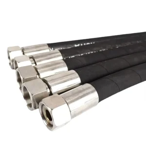 Black High Pressure Hydraulic Rubber Hose High Quality Rubber Hose