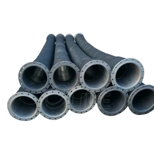 Black Neoprene 10 Inch 12 Inch Flexible Rubber Suction Hose for Dredging Mining
