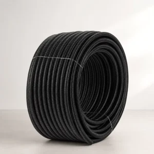 Black PE Corrugated Inner Tube for Flexible Durable Modern Kitchen Bathroom Water Supply Hose Assemblies