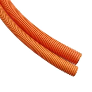 Black PP PA PVC Corrugated Hose Bellows Pipe for Electrical Applications UL94-V0 Fire Rated 220V 3.5-40mm ID