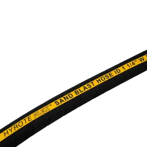 Black Red Woven Cement Bulk Abrasive Resistant 60mm Sand Blasting Rubber Hose