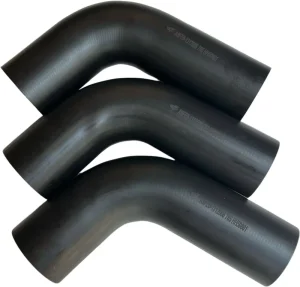 Black Rubber Hose Factory Custom Flexible Automotive Engine Water Inlet Hose EPDM Oil Pipes