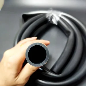 Black Silicone Hose Soft Tube Grain Suction Machine High Temperature Resistant Insulated Rubber Hose Oil Resistant Thickened