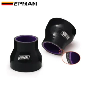 Black Silicone Straight Reducer Hose Intercooler Silicon Turbo Piping Air Intake Tube Universal Racing Performance Parts