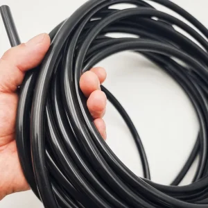 Black Silicone Tubing Soft Elastic Heat Resistant 200C Cold Resistant 60C Abrasion Proof Water Hose Industrial Use
