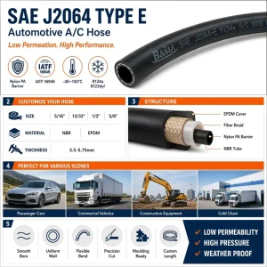 Black Sponge Foam Rubber Tube NBR EPDM Foam Pipe Insulation for Machinery Sealing