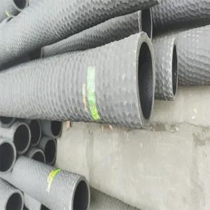 Black Steel Wire EPDM Rubber Suction Hose DN150 DN100 for Fire Truck Water Pump High Strength Corrosion Resistant