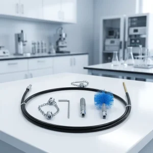 Black Thin Lightweight Flexible Electric Drain Opener for Kitchen and Bathroom Blockages