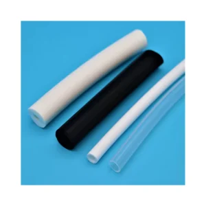 Black and White Flexible Silicone Hose Food Grade Soft Pipe Rubber Tubing Custom Cutting Processed