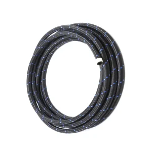 Blue 4AN 6AN 8AN 10AN 12AN 16AN 20AN Fuel Line Hose AN6 Silver Stainless Steel Braided Universal CPE Tube Oil Fuel Gas Hose