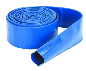 Blue PVC Lay Flat Hose Anti UV Sunny Hose Used for Agricultural Irrigation Water Pump Hose Delivery Pipe