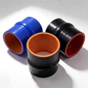 Blue Red Black Flexible Braided Reinforced Heat Resistant Universal Car Engine Silicone Hump Hose