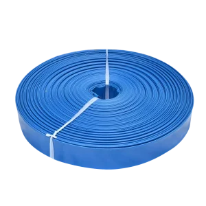 Blue Water Discharge 1-8 Inch 15-100M PVC Lay Flat Hose
