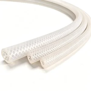 Braid Reinforced Silicone Hose Heat Resistance Silicone Braided Hose Custom Outer Diameter