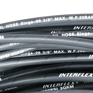 Braided 1/2” 3/8” 5/16” Rubber Hose Diesel Gasoline Petrol Air Oil Water Gas Fuel Pump Hose for Fuel