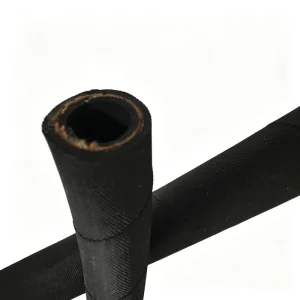 Braided Flexible Hydraulic Rubber Hose Black Blue Wrapped Cover Cloth Finish Oil Fuel Pipe 1 4″ 3 8″ 1 2″ 5 8″ 3 4″ 1