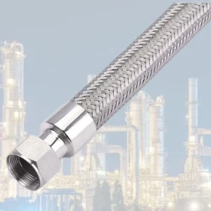 Braided Mesh Metal Flexible Hose Stainless Steel 304 Customized Couplings