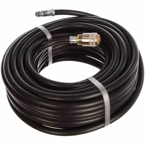 Braided PVC Air Hose With Brass Fittings ODM Low MOQ