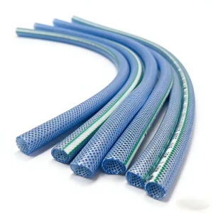 Braided PVC Hose Transparent Non toxic PVC Hose High Pressure Durable Irrigation Garden Hose Fibre Reinforced Tube