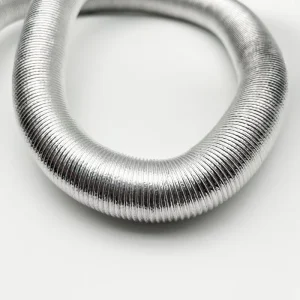 Braided Sleeve Corrugated Aluminum Ventilation Hose Flexible Duct in Aluminum Foil for Ventilation Systems