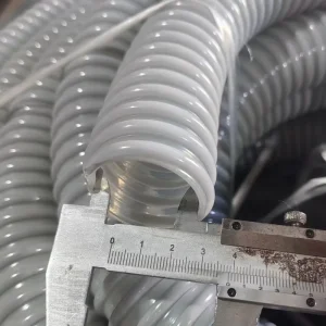 Braided Spring Suction Hose 1 2 3 4 6 8 10 Inch for Water Pump Water Suction and Discharge Transparent Construction