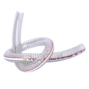 Braided Wire Reinforced Clear Flexible PVC Hose Pipe