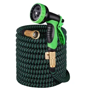 Brass Valve Connector Corrosion Resistance Water Garden Magic Expandable Hoses Durable Rubber for Outdoor Use