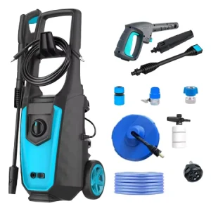 C505 1800A Electric 1800W High Pressure (8MPa) Automatic Detergent Washing Machine Snow Foam for Car
