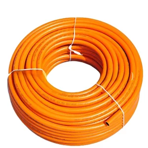 CE Certified Orange PVC Gas Hose Household Liquefied Gas Customized Length and Size Cutting Service PLH 0