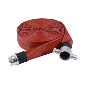 CE UL FM Certification Canvas Hose 3 Inch Fire Hose PVC NBR Material Fire Fighting Hose with Storz BS Coupling