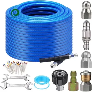 CS Efficient Plugline Inflation Hoses Safe and Quick Coupling for Sewer Plugs Point Repair Packers and Air Lifting Bags