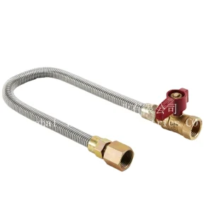 CSA GAS CONNECTOR OD5 8 SS METAL Corrugated Tube WATER HEATER